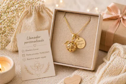 Collana Chiama Angeli personalizzata con incisione